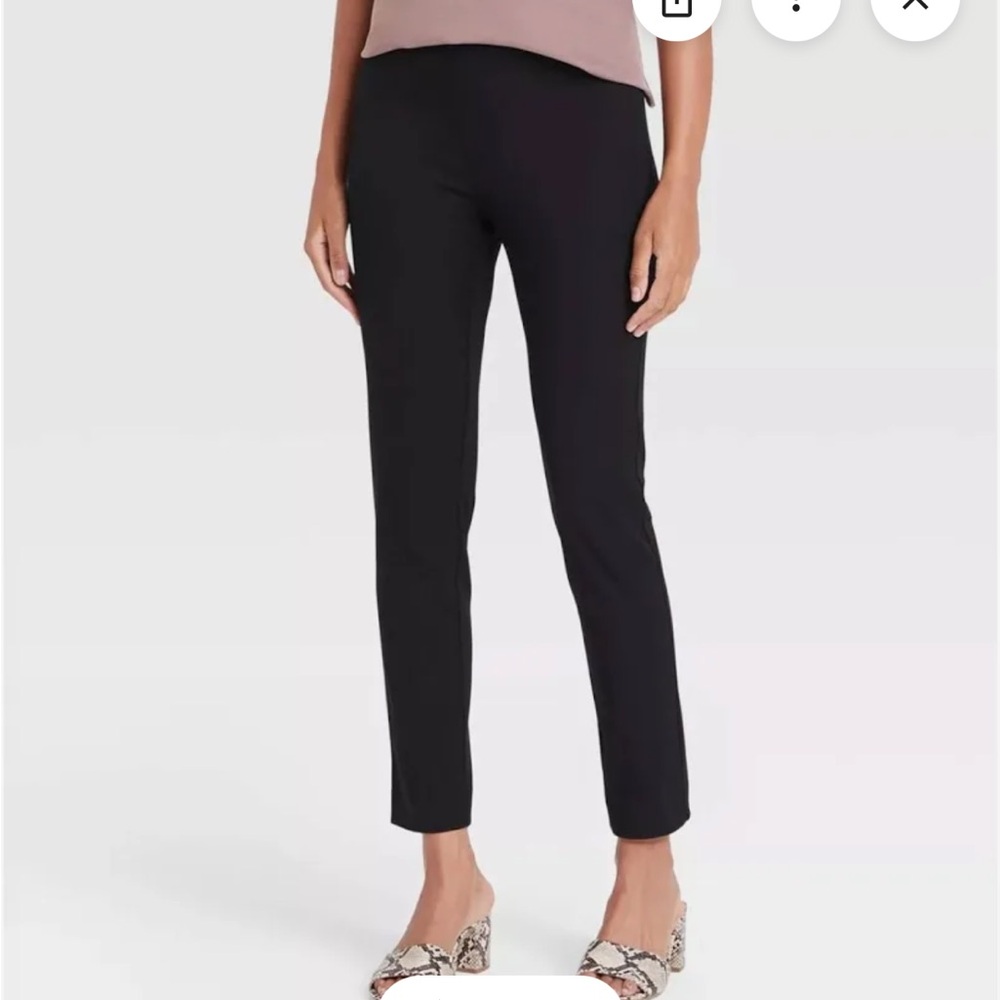 Who What Wear Black Ankle‎ Skinny Pants- NWT.